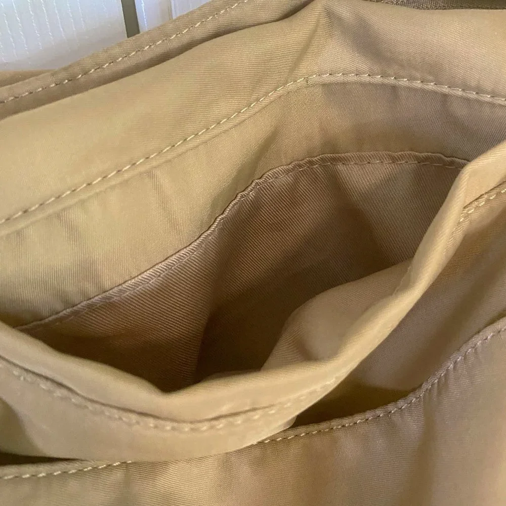 Utiliti - Tan Nylon Travel Tote/ Diaper bag